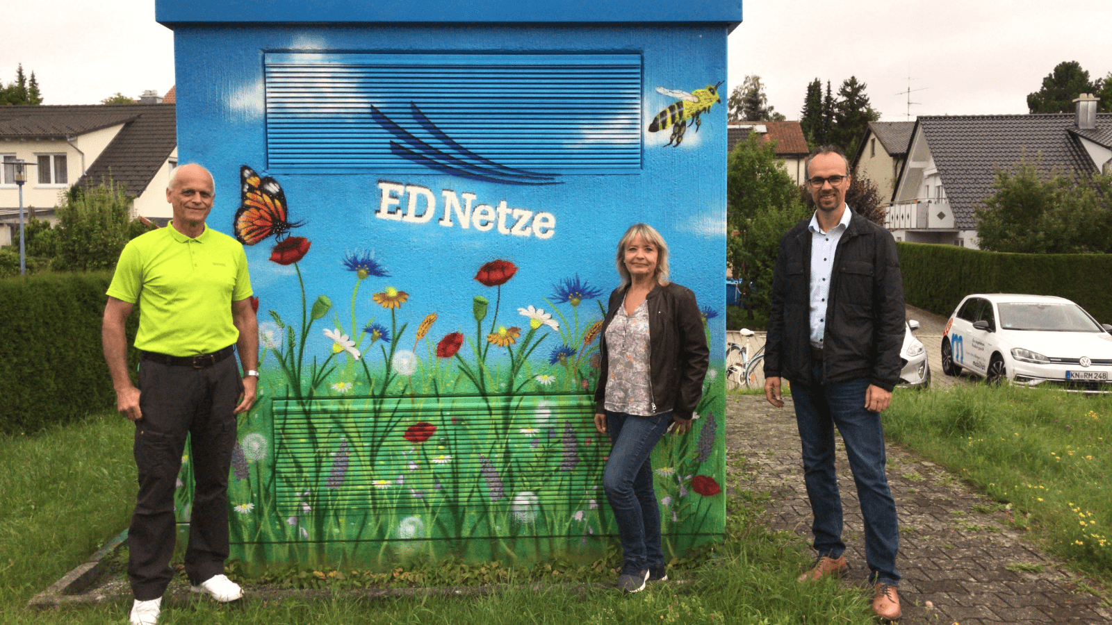 „Ich habe einen kleinen Nebenjob erhalten und mache nun PR in eigener Sache bzw. fürs Netz.“ (Foto: naturenergie netze)